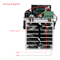Miniatyrbild 5 av 7: Elektronisk Last 0-10A 100W DC 12V Urladdningsbatterikapacitetstestare Testmodul