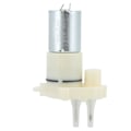 Miniatyrbillede 2 af 2: Dobbelt nål mikro membran mini 3-6V luft vand vakuum selvprimende spray fisketank pumpe