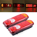 Pikkukuva 5 / 6: 2 kpl 12V 46 LED:n takavalot, takajarruvalot, pysäytysvalot, suuntavilkut autoon, kuorma-autoon ja pakettiautoon