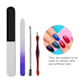 Miniatyrbild 1 av 3: 5-pack Professionellt Nagelkonst Manikyr Pedikyr Verktygssats Nagelslipningssvampar Filer Polerare