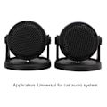 Miniatyrbillede 6 af 8: Par Car Mini Diskanthøjttalere Audiohøjttalere 101dB 5‑20KHz Silkedom Sort Universal med Skruer