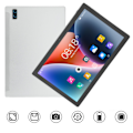 Miniatyrbild 1 av 8: 10,1 tums surfplatta för Android 10,1 surfplatta med 6 GB RAM 128 GB ROM 5G WIFI för spel, tittande, läsning EU-kontakt Vit