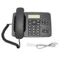 Fasttelefon for hjemmekontor, nummerpresentasjon digital nummerpresentasjon med justerbar volumfunksjon og dempefunksjon, semi-håndfri