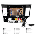 Miniatyrbild 8 av 8: 10.1 tum Bilstereo GPS 1+16GB MP5-spelare Navigationssystem Passar för Mitsubishi Lancer EX 20102015