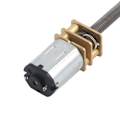 Pikkukuva 3 / 7: N20 Vaihde Moottori Johtava Ruuvi Nopeuden Vähentävä Moottori M4x55mm 12V Kuularuuvi Tarvike (300RPM)