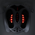 Miniatyrbild 7 av 8: Silver Elektrisk Fotmassageapparat med Infraröd Uppvärmning Djup Knådande Fotmassagemaskin UK-kontakt 100-240V