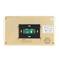 Miniatyrbillede 7 af 8: 100-240V 7 tommer 720P WIFI Touchscreen Fjernbetjening Video 2 Monitor Dørklokke UK Stik