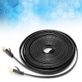 Miniatyrbilde 1 av 8: Nettverkskabel 10 Gigabit Dobbelt skjermet CAT7 8‑kjerne tvinnet par ledning Datatilbehør 3 meter