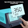 Miniatyrbillede 8 af 8: Lodde Station Digital Justerbar Temperatur Omarbejdning Elektrisk Jern 60W BK969S AC100‑240VUS Stik