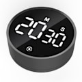 Miniatyrbild 1 av 8: Nedräkningstimer, Digital Kökstimer, Justerbara Volym- och Ljusstyrkelägen, Magnetisk Timer, Minnesfunktion för Snabba Återkallelser, Stor LED