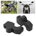 Miniatyrbilde 1 av 8: Motorsykkel Riser Aluminiumslegering CNC-utskifting for CB650R CB1000R CRF1000L CRF1100LFlat