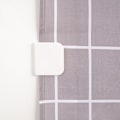 Miniatyrbild 5 av 5: Duschdraperiklämmor, miljövänlig plast, vindtät, självhäftande stänkskydd, idealisk för tygdraperier, badkarsstänkskydd för att hålla badrummet torrt