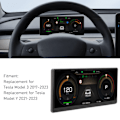 Miniatyrbillede 8 af 8: 9 tommer IPS skærm bil instrumentbræt display HUD LCD instrumentklynge udskiftning til Tesla Model 3 Y AMD Ryzen processor