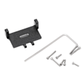 Miniatyrbild 1 av 10: Hobbyfans RC Servofäste Aluminiumlegering Servoinstallationshållare för SCX24 1/24 RC Bil