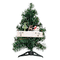 Miniatyrbild 8 av 8: 2 st Träjulgranspyssel DIY Julhem Ornament Dekoration Barnpresent Gammal Man