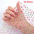Miniatyrbild 7 av 8: Stilfulla Nagelkonsttillbehör, Självhäftande För Snabba Och Enkla Designer, Guld Nageldesigner, Bred Användning, Säkra Material, DIY Nagelkonst, Idealisk För