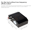 Miniatyrbillede 7 af 8: 12V Bil Audio Højttaler Høj til Lav Niveau Konverter Adapter Stik RCA Port AntiInterference