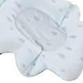 Miniatyrbillede 3 af 8: Baby Badekar Sæde Universal Flydende Foldbar Blød Komfortabel Baby Badekar Støtte Måtte til Babybad Blå Vanddråbe