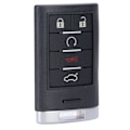 Miniatyrbillede 8 af 8: Smart Key med 5 knapper og lille nøgle M3N5WY7777A Udskiftning til Cadillac CTS 2008‑2013