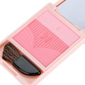 Miniatyrbillede 1 af 2: 3-farvet Ansigtsmakeup Rouge Langvarig Ansigtsfarve Kosmetik 7,2g 01#