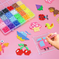 Miniatyrbilde 4 av 8: Vannperler Fyllpakke for Barn, 24 Farger, 4000 Perler, Magiske Vannperler, Giftfri Sett, Vannpåfyll, Håndverkperler med Håndverkstilbehør for