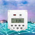Miniatyrbilde 4 av 8: Elektronisk Timer Programmerbar LCD Digital Tidstyring Relébryter 16 På 16 Av Cn101AAC220-240V