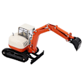 Pikkukuva 2 / 2: 1:50 Mini Alloy Engineering Caterpillar Kaivinkone Ajoneuvon Malli Lapsille Lasten Leikki