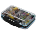 Miniatyrbild 5 av 5: Fiskeflugor Kit Vattentät Flugask (flerfärgad)(72st)