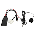 Pikkukuva 2 / 8: Auton stereovastaanotin Bluetooth-äänen jatkokaapeli mikrofonilla Mazda 2 3 5 6 8 2006 ja uudemmille
