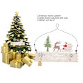 Miniatyrbild 5 av 8: 2 st Träjulgranspyssel DIY Julhem Ornament Dekoration Barnpresent Gammal Man