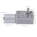 Pikkukuva 6 / 8: Mikrotyyppinen DC-nopeudenvaihtomoottori, suuri vääntömomentin matovaihteisto, 24V (10RPM)