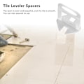 Miniatyrbillede 1 af 2: 300 stk. Fliseudjævnings System Kit Spacers Installationsværktøj til Vægge og Gulve 1,0 mm Transparent Base