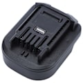 Miniatyrbilde 2 av 8: Batteriadapterkonverter ABS Elektriske Tilbehør for Worx 20V 4 PIN til 5 PIN med USB