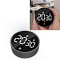 Miniatyrbild 6 av 8: Nedräkningstimer, Digital Kökstimer, Justerbara Volym- och Ljusstyrkelägen, Magnetisk Timer, Minnesfunktion för Snabba Återkallelser, Stor LED