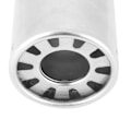 Miniatyrbillede 1 af 2: Rustfrit Stål Udstødningsrør Universal Pasform til Biler med Udstødningsrør op til 58MM
