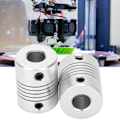 Miniatyrbillede 1 af 8: 2 stk. Akselkobling Fleksibel Encoder Aluminium Legering Kobling Trinmotor DIY 3D Printer 5x8mm