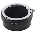 Miniatyrbillede 2 af 2: Metal Linseadapterring til Pentax PK-objektiv til Fujifilm FX X Pro1 X E1 kamera