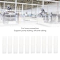 Miniatyrbilde 8 av 8: 10 stk Plast Slange Barb Tilkobling Rett Like Barb Splicer Mender Joint Union Adapter 14-14mm