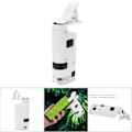Miniatyrbild 1 av 2: 80-120X Justerbar Zoom LED Mobiltelefon Mikroskop Mini Smarttelefonlins Förstoringsglas Förstoringsklämma