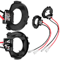 Miniatyrbild 1 av 6: 1 Par H7 LED Strålkastare Glödlampor Adapterhållare för MK7