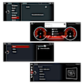 Miniatyrbild 8 av 8: 10.25 tum Touchskärm Navigation Inbyggd GPS WiFi 2+32G 3D Kartor Passar för 1-serie E81 E82 CCC CIC NBT
