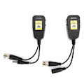 Miniatyrbild 3 av 3: Par 8MP HD-CVI / AHD / TVI / CVBS Transceiver Ström + Video Sändar Balun