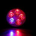 Miniatyrbillede 1 af 2: 220V Sort 5 stk LED Plant Grow Indendørs Justerbar Vækstlampe med Klemme (Sort 5LED)