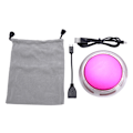 Miniatyrbilde 2 av 5: 1 stk Bærbar USB Oppladbar Elektrisk Håndvarmer Rask Oppvarming Power Bank (Rose Red)