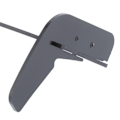 Miniatyrbilde 3 av 8: Blank bakfangerdiffusorforlengelse i blank svart Maxton-stil, passer for MK5 6R 6C 2009-2017