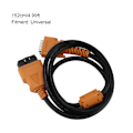 Miniatyrbillede 6 af 8: 152cm/4.99ft Universal OBD2 16-polet Han til Hun Forlængerkabel Diagnostisk Forlængerledning til Bil