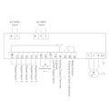 Miniatyrbillede 6 af 8: Vector Frekvensomformer 3 Fase 5,5KW Universal Vector VFD 340‑440V Indgang 0‑44V Udgange