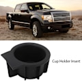 Miniatyrbillede 6 af 8: Forreste midterkonsol kopholderindsatser 96975EA000 Sort Anti-Slip Stilfuld Høj Hårdhed Udskiftning til Ford Expedition