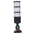 Miniatyrbillede 2 af 8: Signal Tower Stack Foldbar Advarselslampe Lysgul Rød Grøn 3 Lag Blinkende til Maskine
