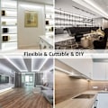 Miniatyrbilde 4 av 5: 10M dimbar LED-stripe, 6000K kald hvit LED-stripe 600 SMD 2835
